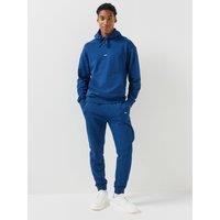 Hugo Hugo Mens Regular Fit Hooded Cuffed Tracksuit - Navy