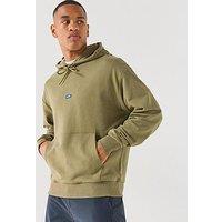 Hugo Blue Nalonso Regular Fit Hoodie - Dark Green