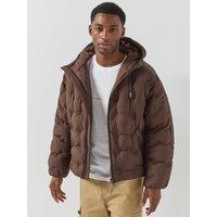 Hugo Barbo2641 Heat Sealed Padded Jacket - Brown