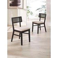 Julian Bowen Set Of 2 Annika Dining Chairs