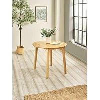 Julian Bowen Coast Natural Oak Drop Leaf Table