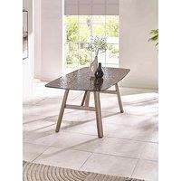 Julian Bowen Callisto Bubble Glass Dining Table