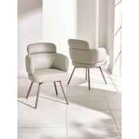 Julian Bowen Set Of 2 Callisto Swivel Dining Chairs