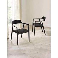 Julian Bowen Set Of 2 Franklin Dining Chairs