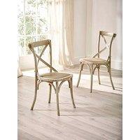 Julian Bowen Set Of 2 Satie Dining Chairs
