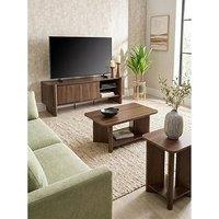 The Very Collection Amber Pack (Side Table, Coffee & Tv Unit) - Fsc Certified