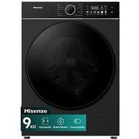 Hisense Kitchenfit 3I Series Wf3I9043Bbfs2 Wifi-Enabled 9Kg, 1400 Spin Washing Machine - Black - A Rated