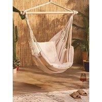 Vonhaus Seville Hanging Chair - Cream