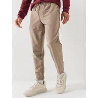 Boss Mens T_Flex Stretch Drawstring Tapered Trousers - Light Green