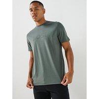Boss Te_Logo Central Large Logo T-Shirt - Green