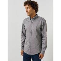 Boss Boss Rickert Button Down Regular Fit Oxford Shirt - Brown