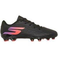 Skechers Skechers Boys Razor 2 Lace-Up Firm Ground Football Boots - Black