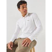 Boss Plisy Polo Shirt - White