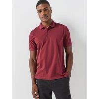 Boss Mens Goc Rank Stretch Cotton Polo Shirt - Pink