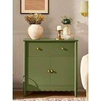 Dusk Betty 2 Door Sideboard With Drawers - Olive