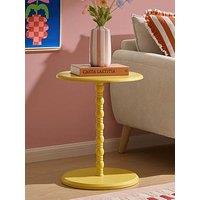 Dusk Bonnie Bobbin Side Table - Vibrant Yellow