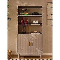 Dusk Marnie Bookshelf - Taupe
