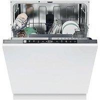 Hoover Hi4C6F0S-80 Built In Fullsize 14 Place H-Dish 500 - Silver Bezel - Dishwasher With Installation