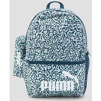 Puma Mens 20L All-Over Print Backpack Set - Green