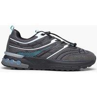 Cruyff Mens Zorb Toggle Lace Chunky Sole Trainers - Grey/Blue