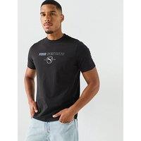 Puma Mens Class Graphic T-Shirt - Black