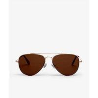 Superdry Classic Aviator Sunglasses - Brown