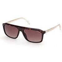 Guess Rectangular Sunglasses - Brown