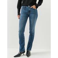 Replay Womens New Luz Bootcut Jeans - Blue