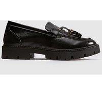 Schuh Livvy Tassel Loafers - Black