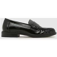 Schuh New Ruched Loafer - Black