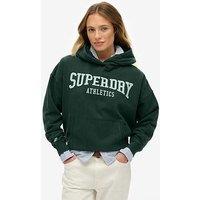 Superdry Athletic Essentials Relaxed Hoodie - Green