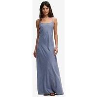 Superdry Printed Cami Maxi Dress - Blue