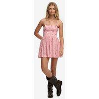 Superdry Corset Cami Mini Dress - Pink