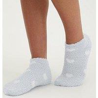 Boux Avenue Heart Butter Cosy Trainer 2Pk - Blue Mix