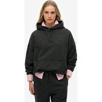Superdry Studios Relaxed Hoodie - Black