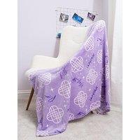 K-Pop Demon Hunters K Pop Demon Hunters Signatures Rotary Fleece Blanket