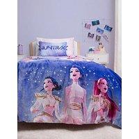 K-Pop Demon Hunters K Pop Demon Hunters Signatures Digital Sherpa Fleece Blanket