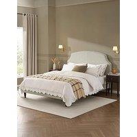 Dusk Surrey King Bed Frame - Sage Stripe
