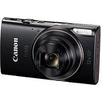 Canon Ixus 285 Hs A 20Mp 12X Zoom Compact Camera - Black - Camera + 64Gb Microsd Card + Case