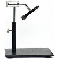 Snowbee Fly Mate Pedestal Vice - Standard , Fixed Head Fly Tying Tool, Silver/Black - Stable & Reliable