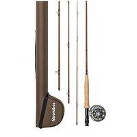 Snowbee Classic 9Ft 6In #7 Fly Fishing Kit, Complete Fly Rod And Reel Outfit With Floating Fly Line, Backing And Leader