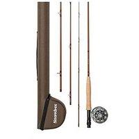Snowbee Classic 9Ft #5 Fly Fishing Kit, Complete Fly Rod And Reel Outfit With Floating Fly Line, Backing And Leader