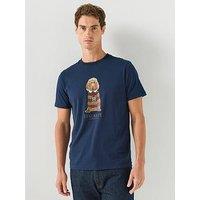Hackett Heritage Harry T-Shirt - Navy