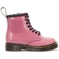Dr Martens Toddler 1460 8 Eye Patent Boot - Pink