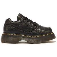 Dr Martens Uzz 5-Eye Milled Nappa Leather Shoes - Black