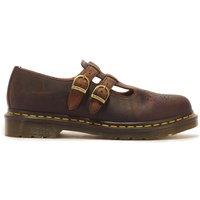 Dr Martens Womens 8065 Double Buckle Goodyear Welted Mary Jane Shoes - Black