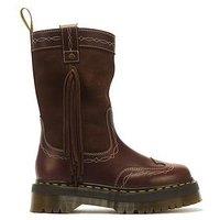 Dr Martens Fringe Mid Pull On Boot - Brown