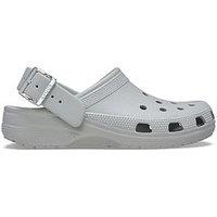 Crocs Classic Enamel Buckle Clog - Grey