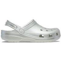 Crocs Classic Tinted Metallic Clogs - Moonlight