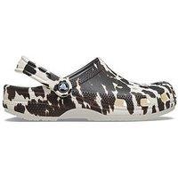 Crocs Classic Pop Animal Clog - Chalk/Multi